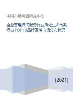 企業管理咨詢服務行業所處生命周期行業top10品牌區域市場分布狀況